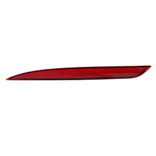 Red Lens Car Tail Reflector Light, Left Rear Bumper Reflector for Model Y 2020