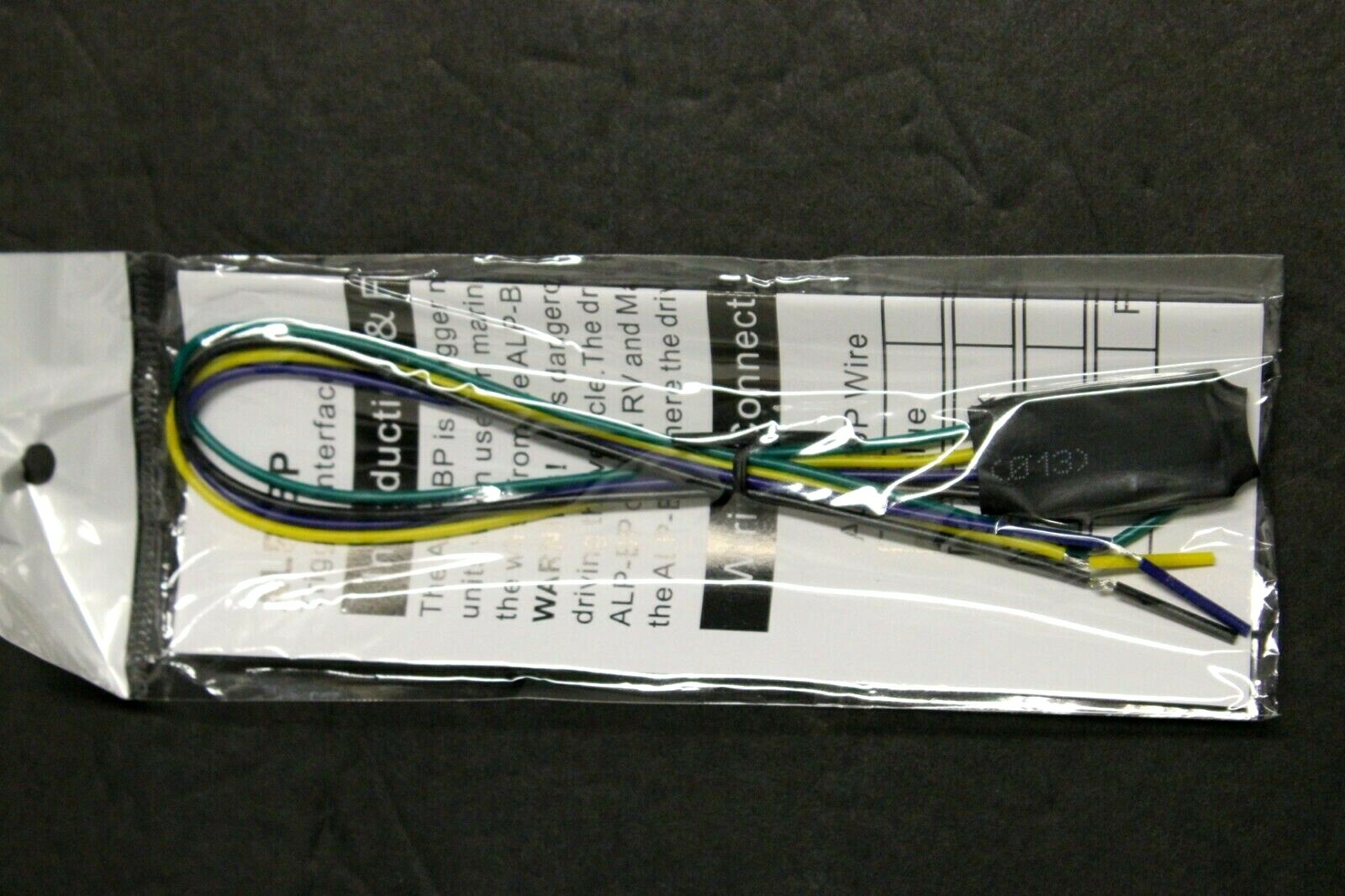 Brake Bypass For Alpine Kenwood Pioneer Video In Motion EASY INSTALL 4 wires 10