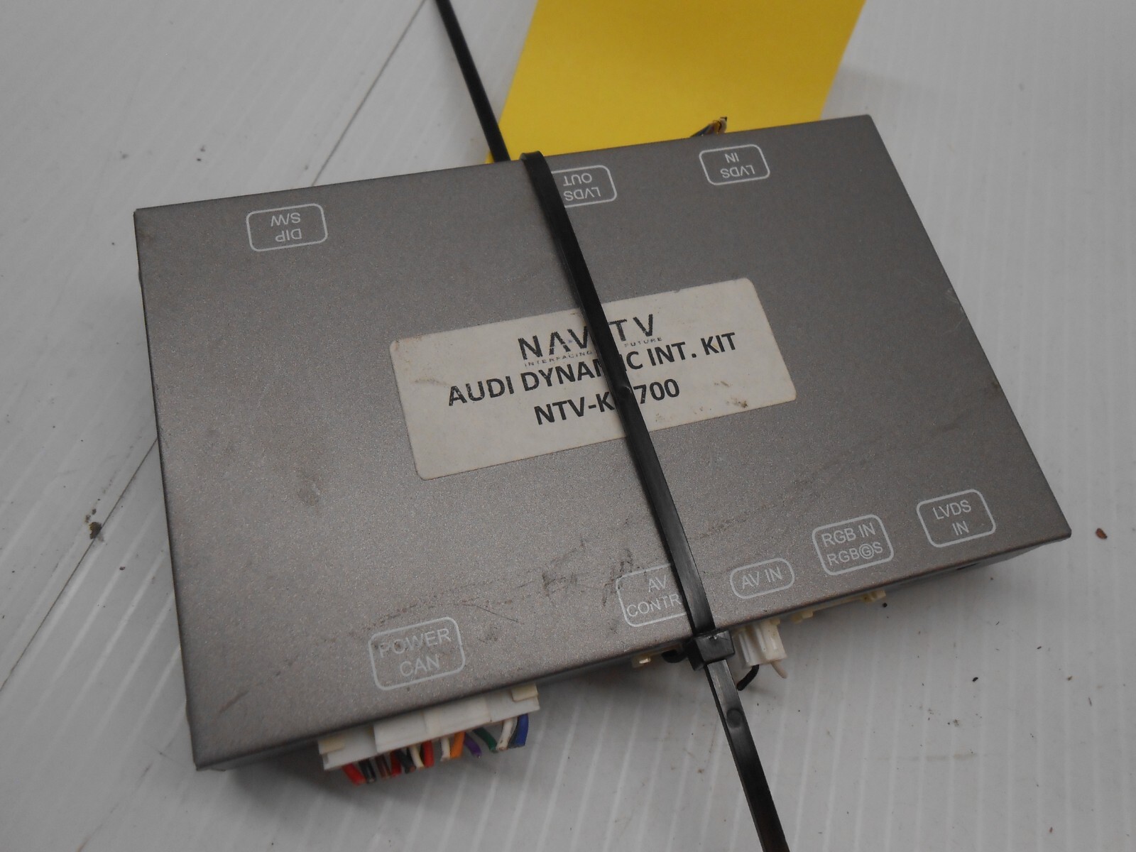NAV-TV Audi Dynamic Int. Kit NTV-Kit700 Camera Interface Backup Module BZ0012