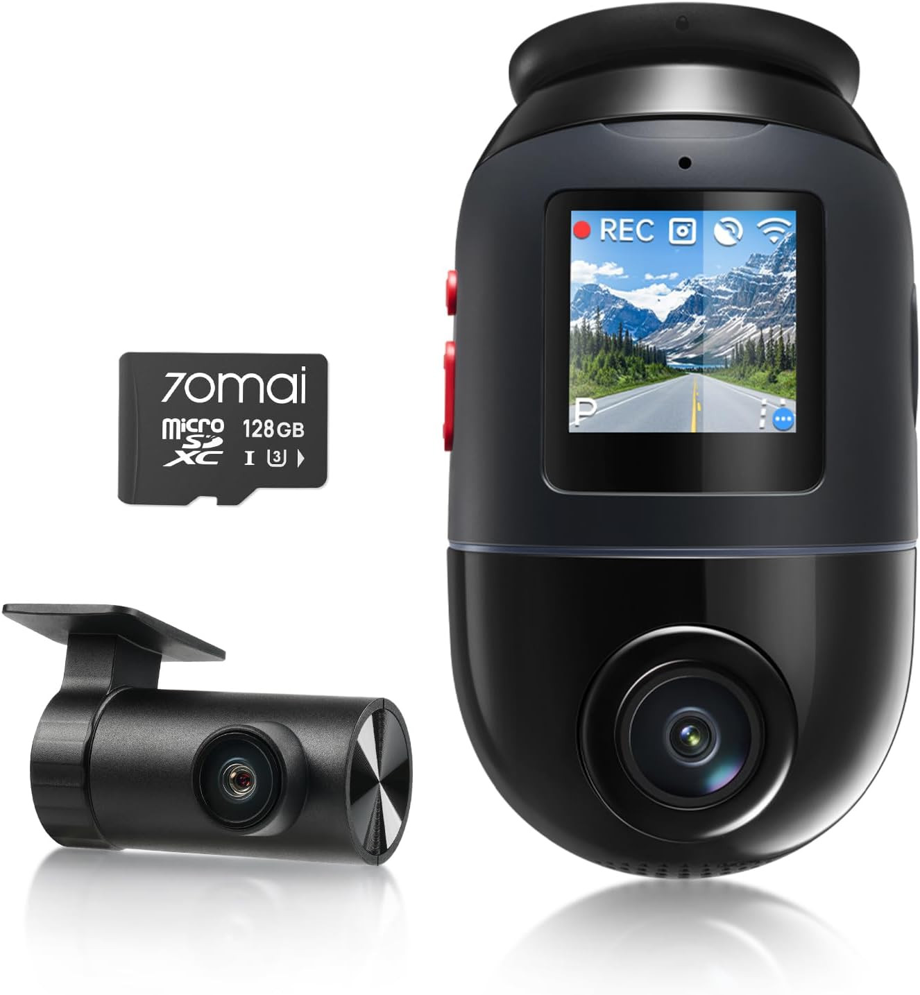 Dual Dash Cam Front and Rear 4K, Car Camera for Cars with Sony IMX678, STARVIS 2