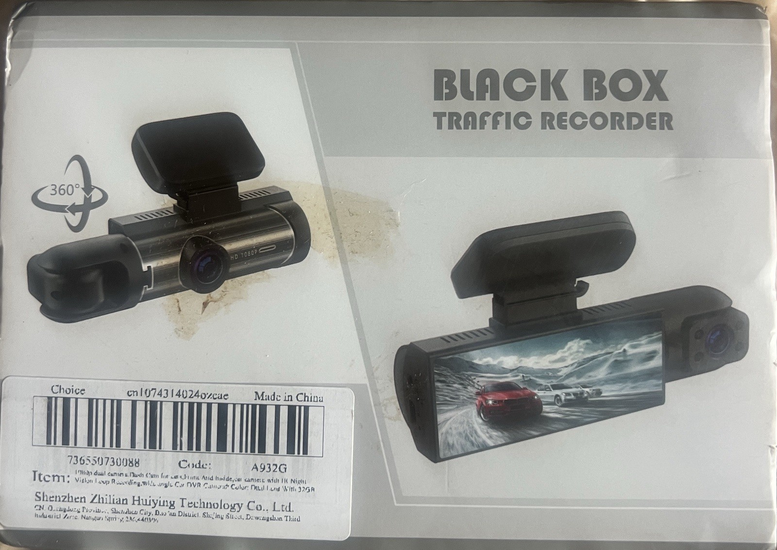 Black Box Traffic Recorder FullHD, NEW!