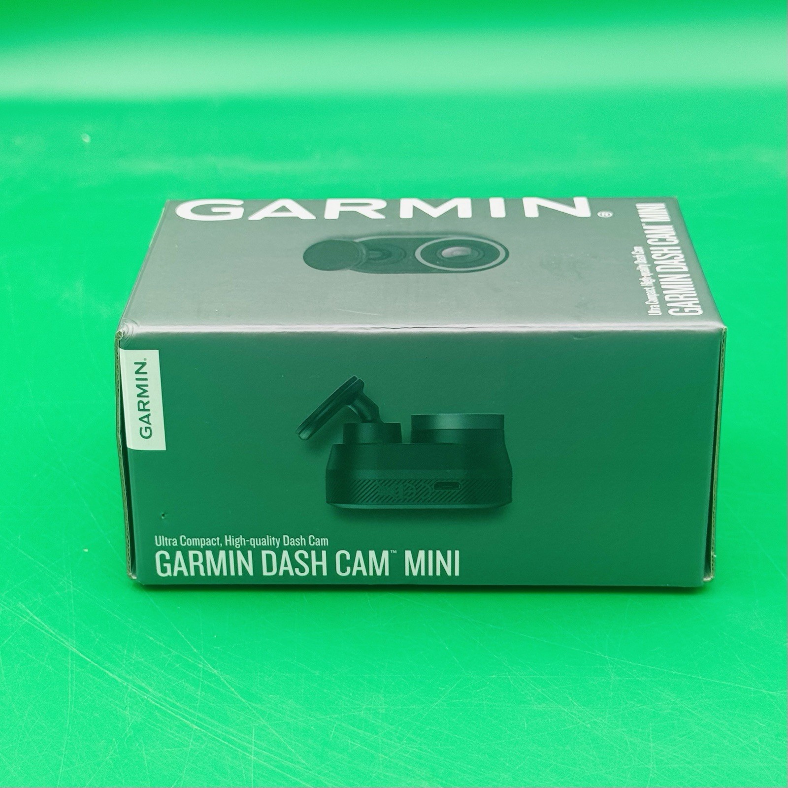 Garmin Dash Cam Mini 1080p HD Dashboard Camera Complete Open Box w/ Charger