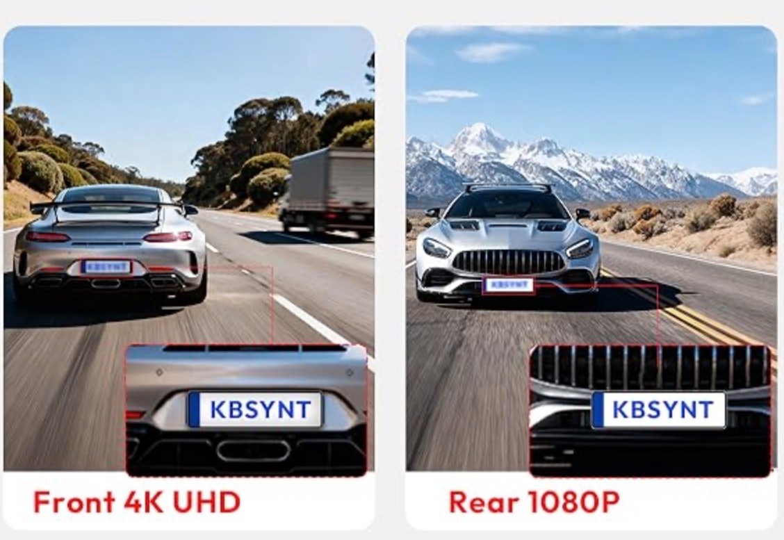 4K Dash Cam for 2025 Audi A6 (with ADAS) 45 TFSI/55TFSI Quattro Remium Plus 64G