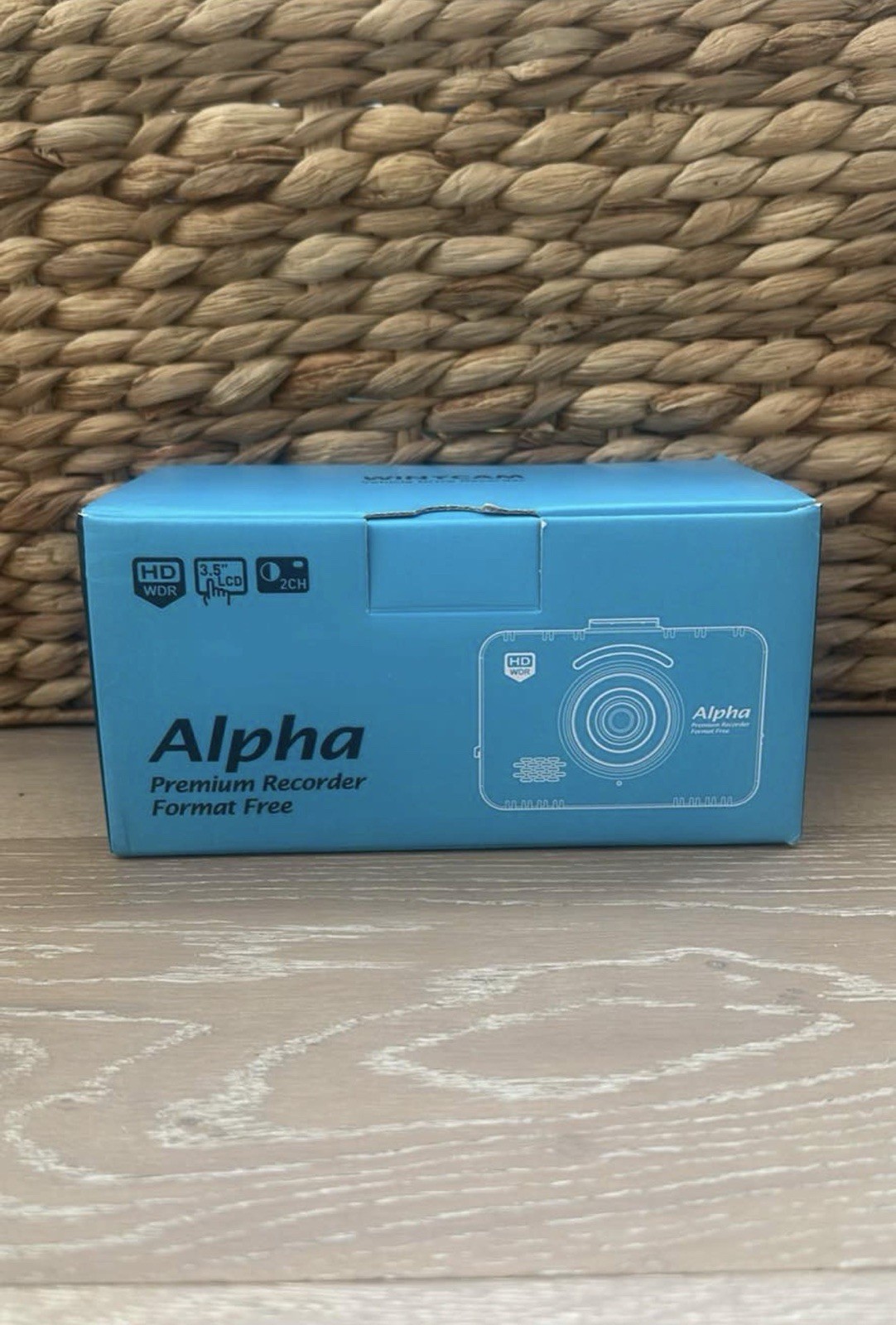 NEW WINYCAM Alpha Dual Dash Cam HD WDR Korean Vehicle Recorder 2CH