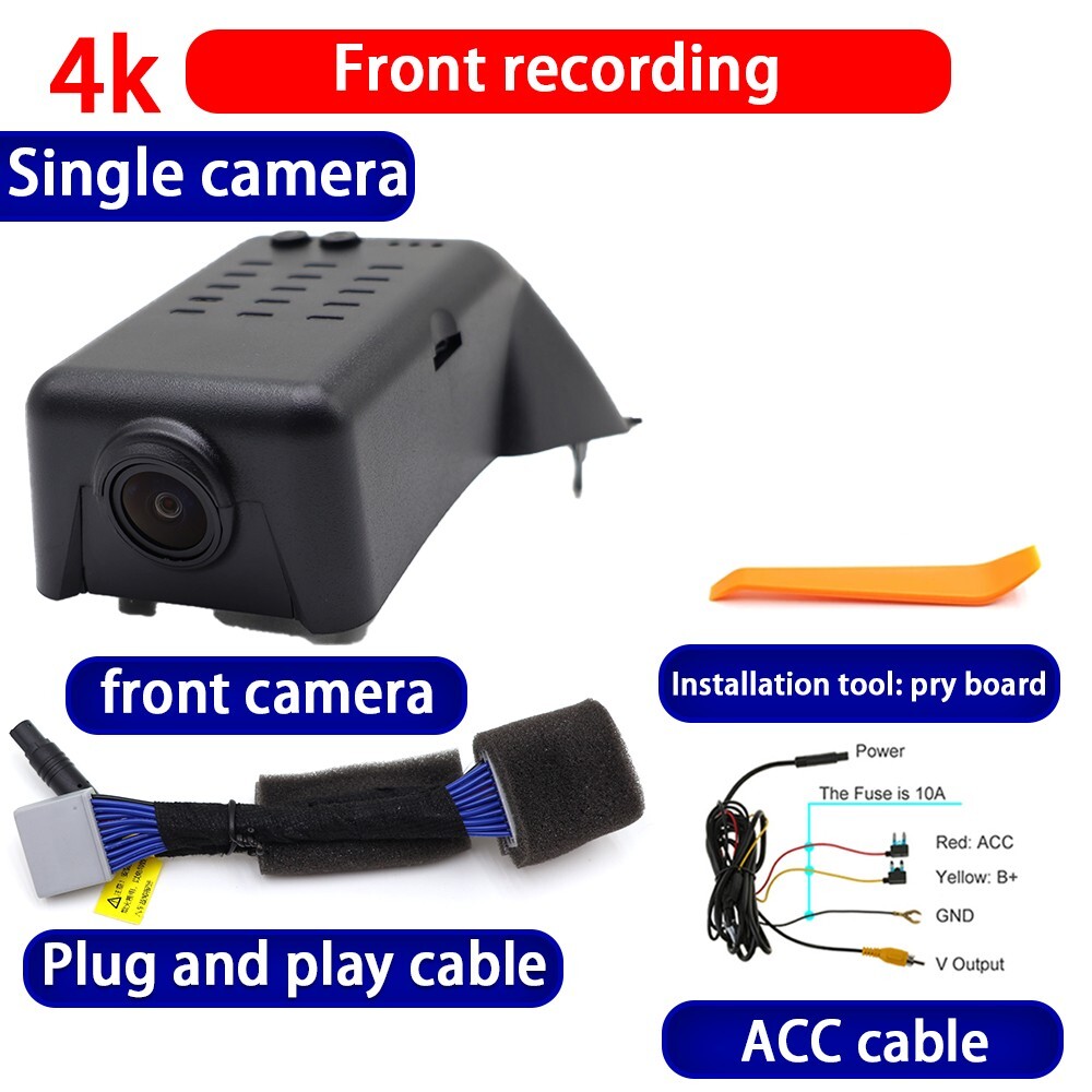 4K Wifi Car Dash Cam Camera for Polestar 1 2 2019 2020 2021 2022 2023 2024 2025