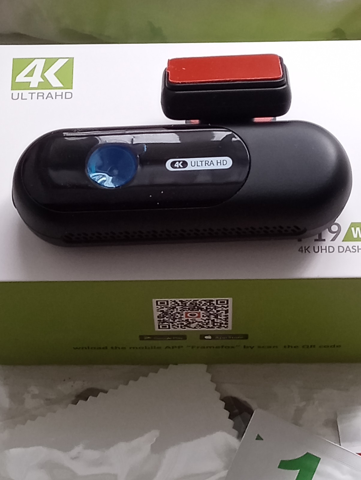 4K UHD Dash Cam Front,perfect condition..