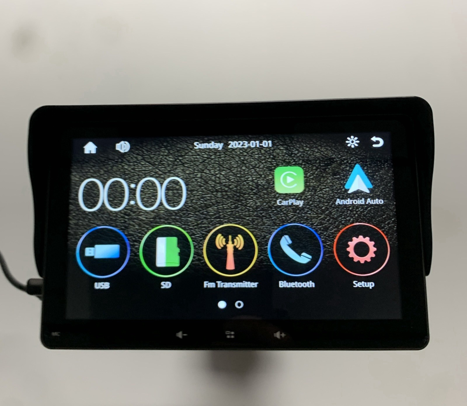 Dash Mounted Smart Pictorial Navigation Display 7 inch IPS Display Wireless