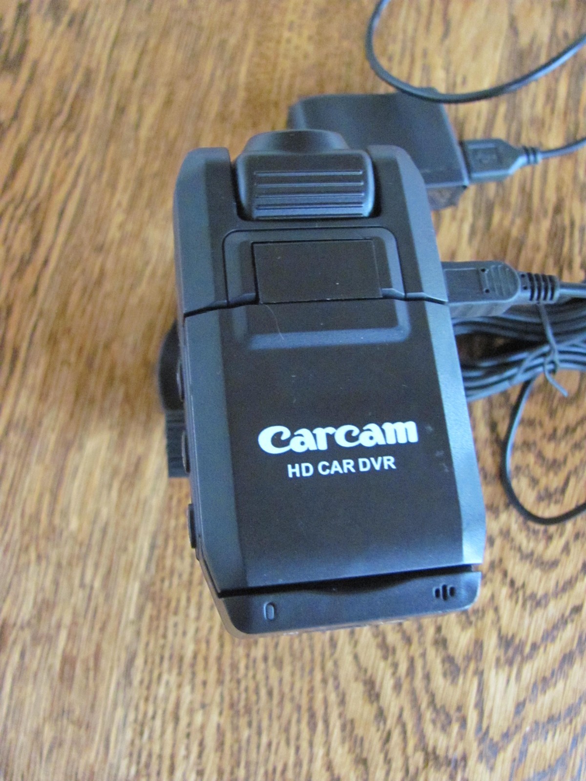 Carcam HD Car DVR Portable Car Cam W/Chargers