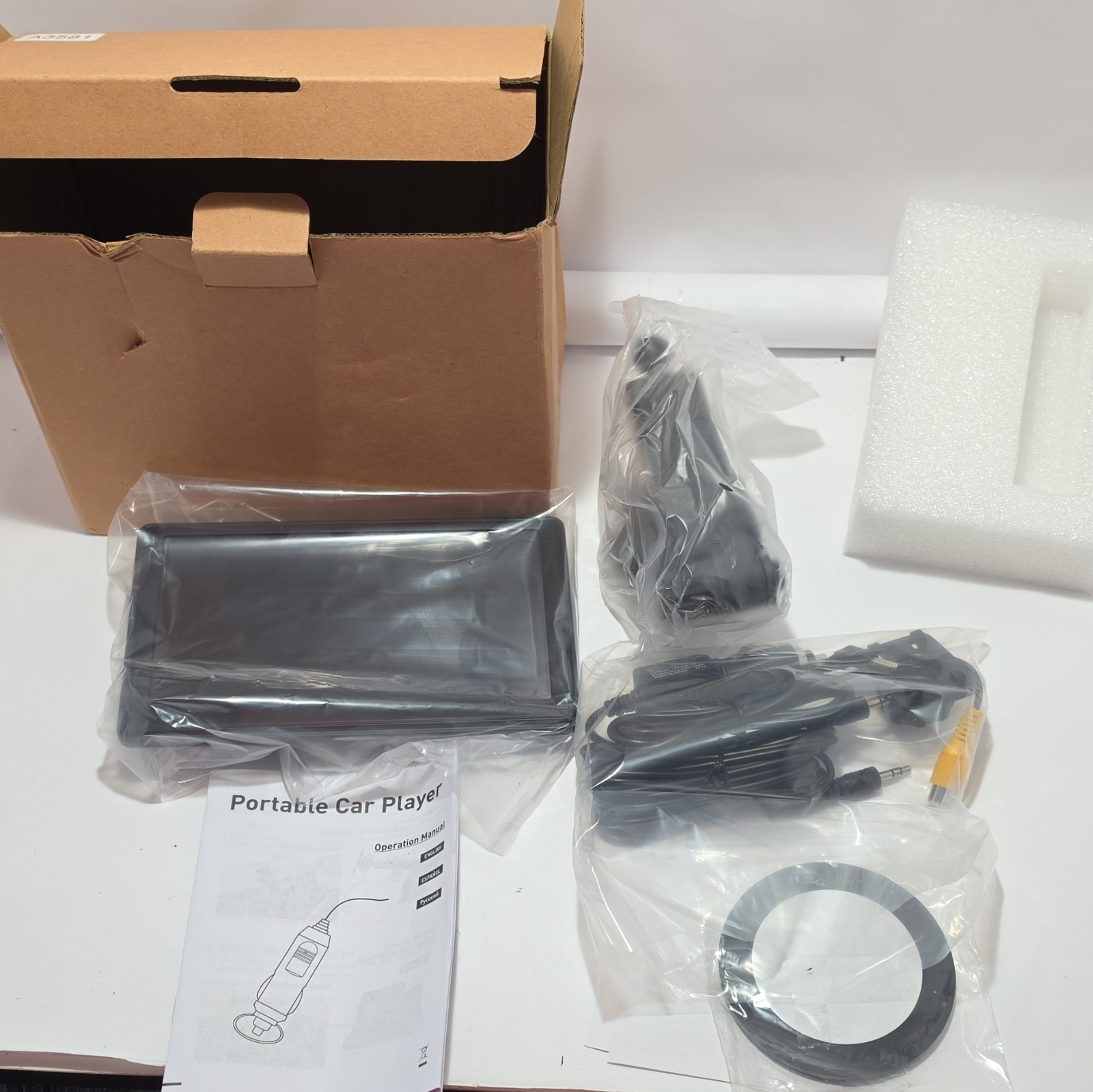 Hauxiy Q9S 7″ Portable Car Stereo Wireless Apple CarPlay Android Auto New Open