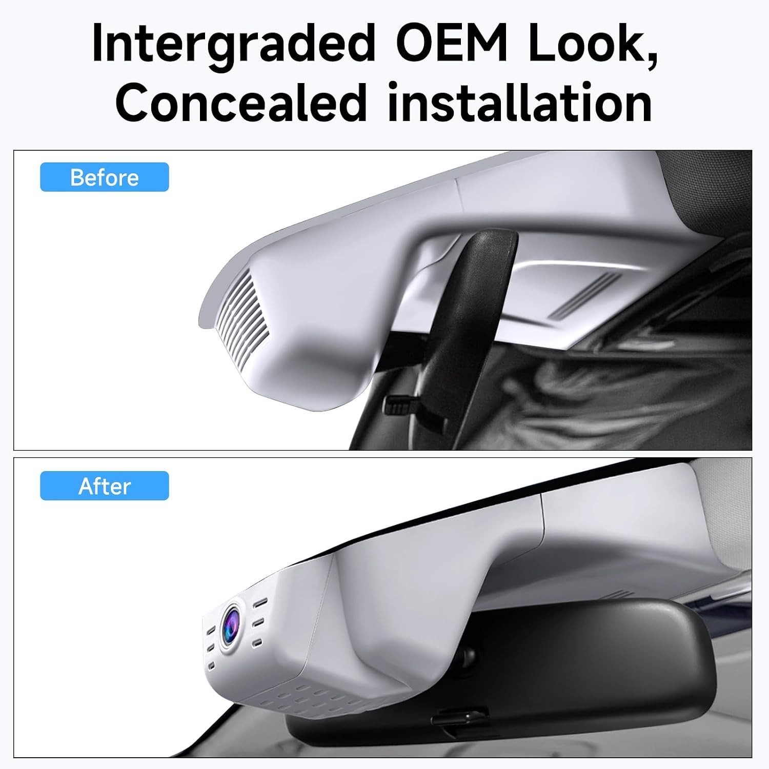 4K UHD Dash Cam for Honda CR-V 2023–2026 WiFi & App Control Loop Recording 128GB