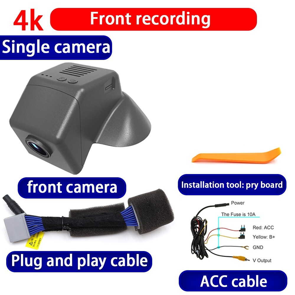 4K Wifi Dash Cam Camera For Volvo V40 2012 2013 2014 2015 2016 2017 2018 2019