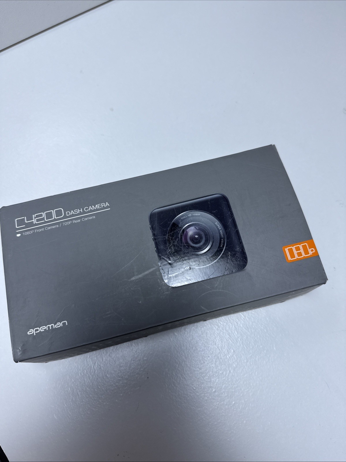 C4200 Dash Camera 1080P Front camera/720p Rear Camera By Apeman