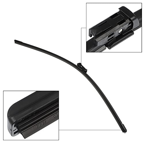 3 Pcs Front Rear Windscreen Wiper Blades Set for VW Polo 6R Hatchback 2009