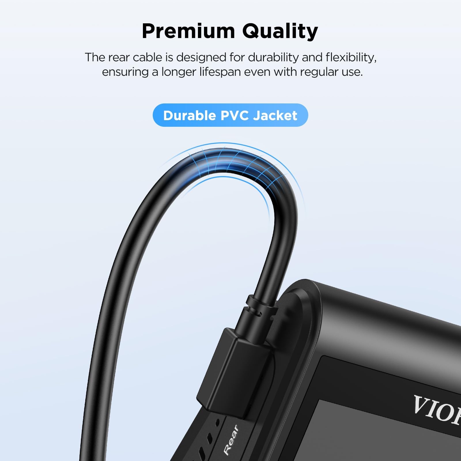 Rear Cable 8M(26.2ft) only for A229 Plus/Pro/Ultra Dash Camera