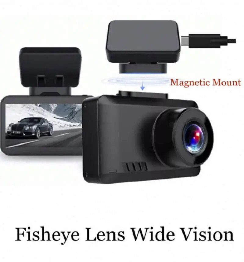 170° 2.45” 4K 2160P Wifi GPS Car Dash Cam’era with Night and G-sensor