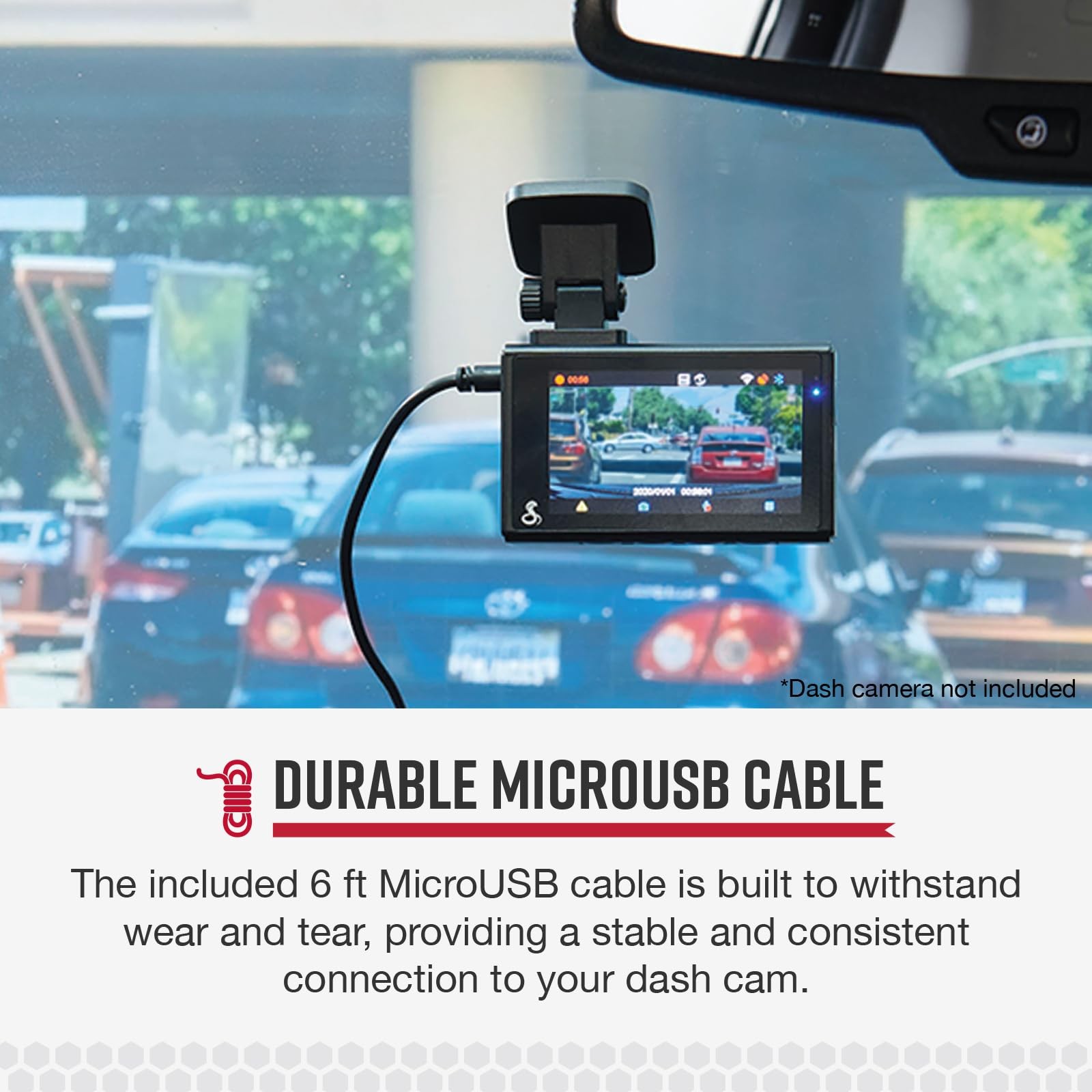 Cobra SC Smart Dash Cam Series 12 Volt Power Adapter