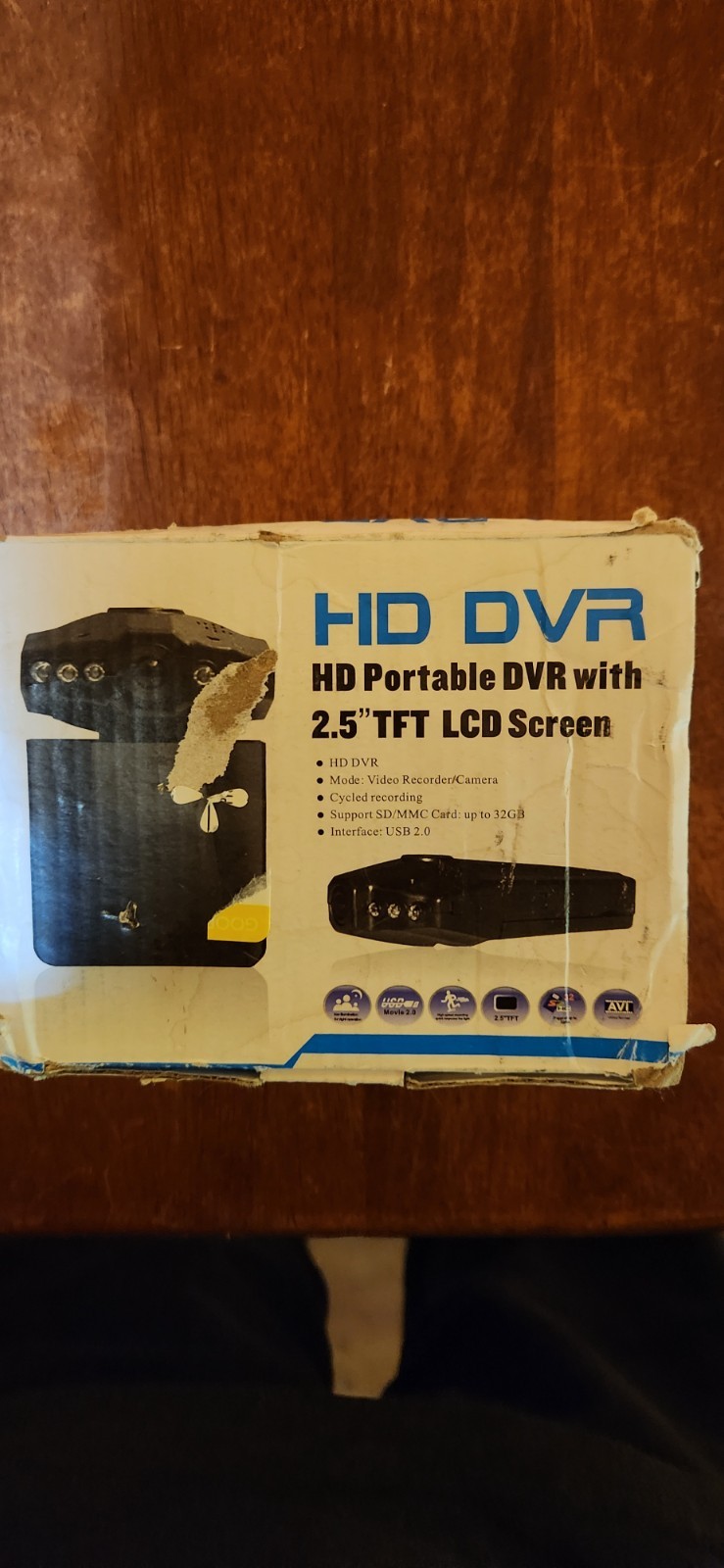 HD DVR HD Portable Dvr with 2.5″ TFT LCD Screen NEW