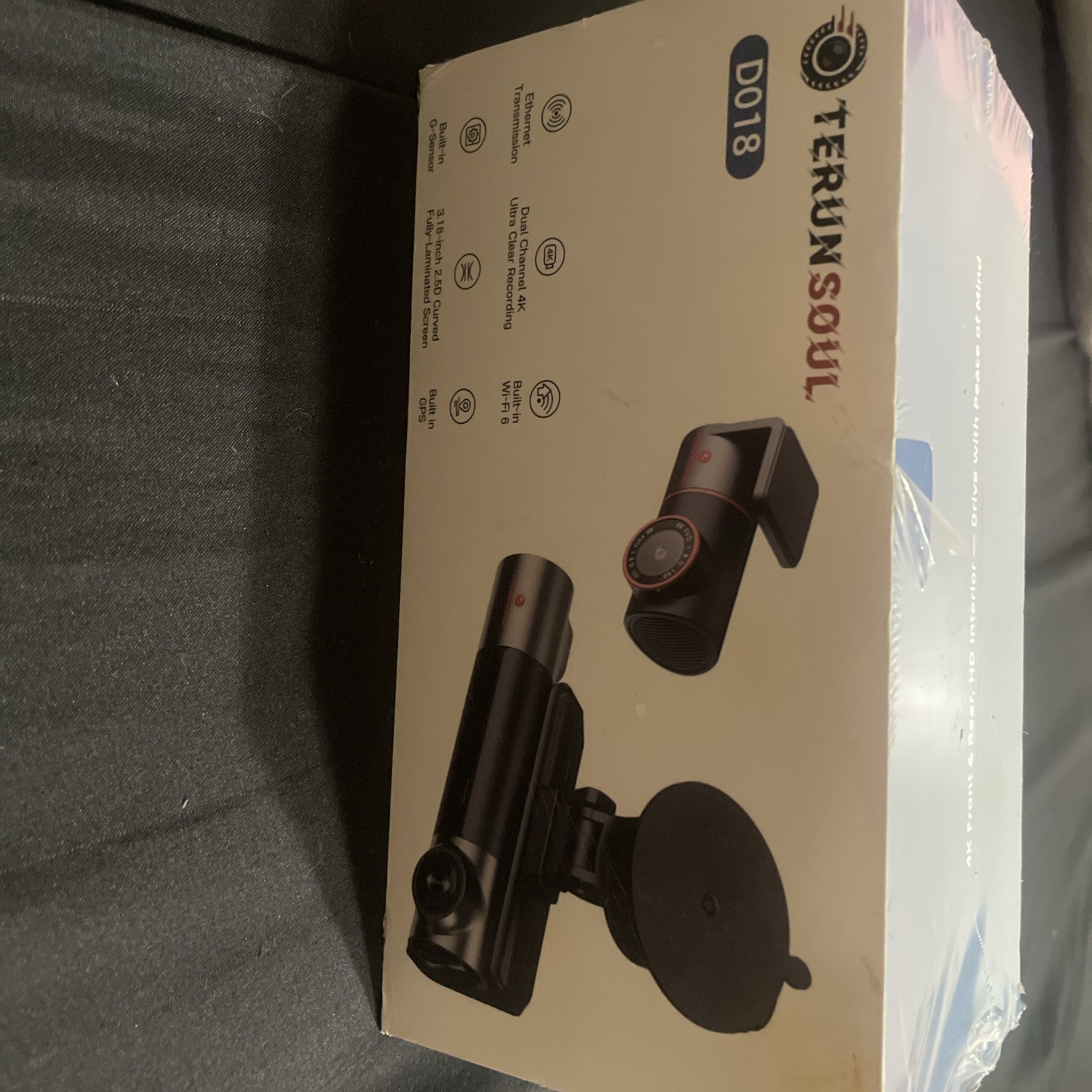 4K Dash Cam Set with GPS, G-Sensor & 24-Hour Monitor WiFi 6 Terunsoul D016