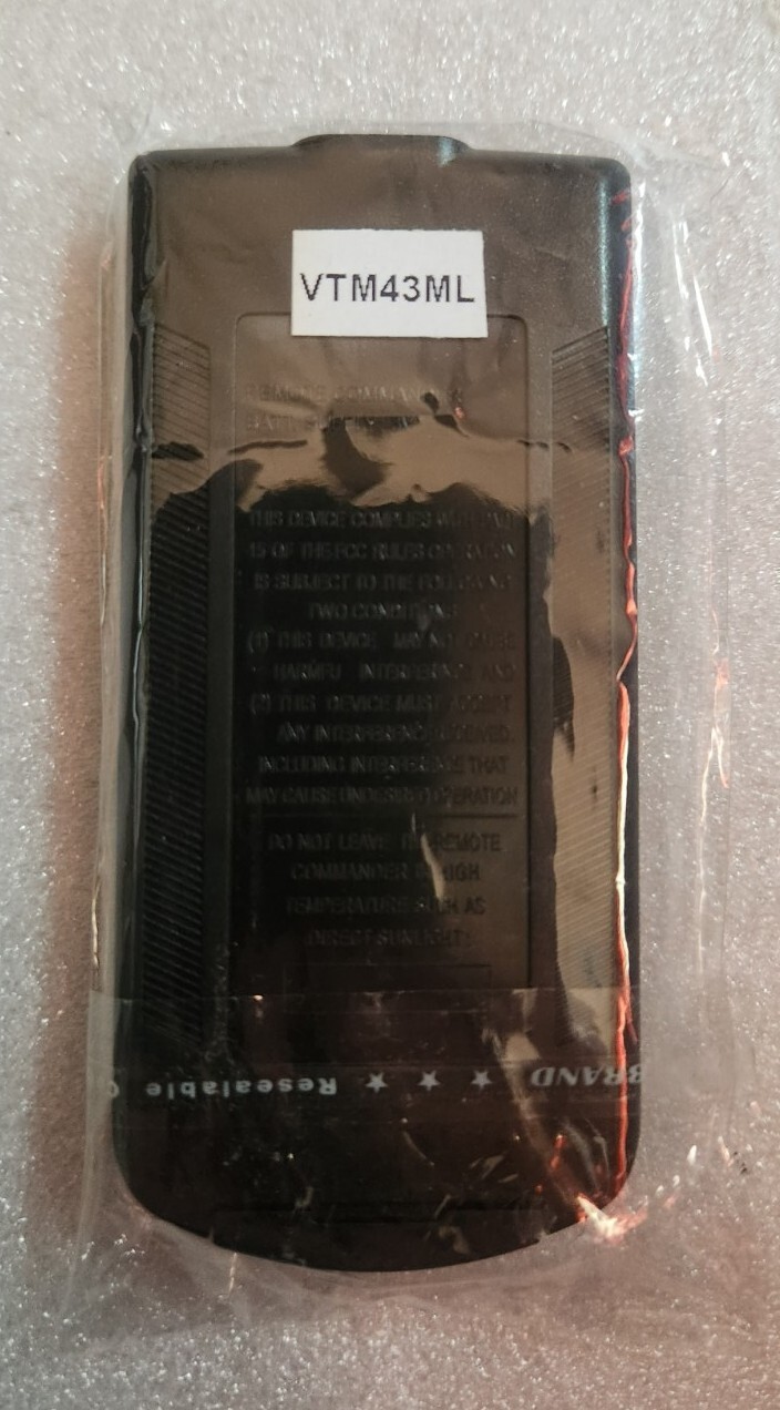 NEW BOYO VTM43ML REMOTE CONTROL