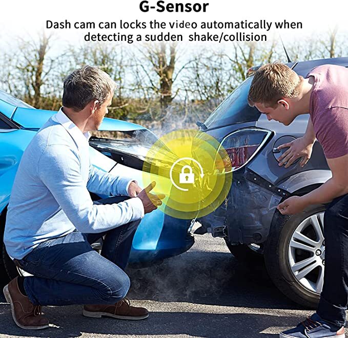 Dash Cam 1080P Full HD 2 Mounting Options Camera Video Recorder LCD Night Vision