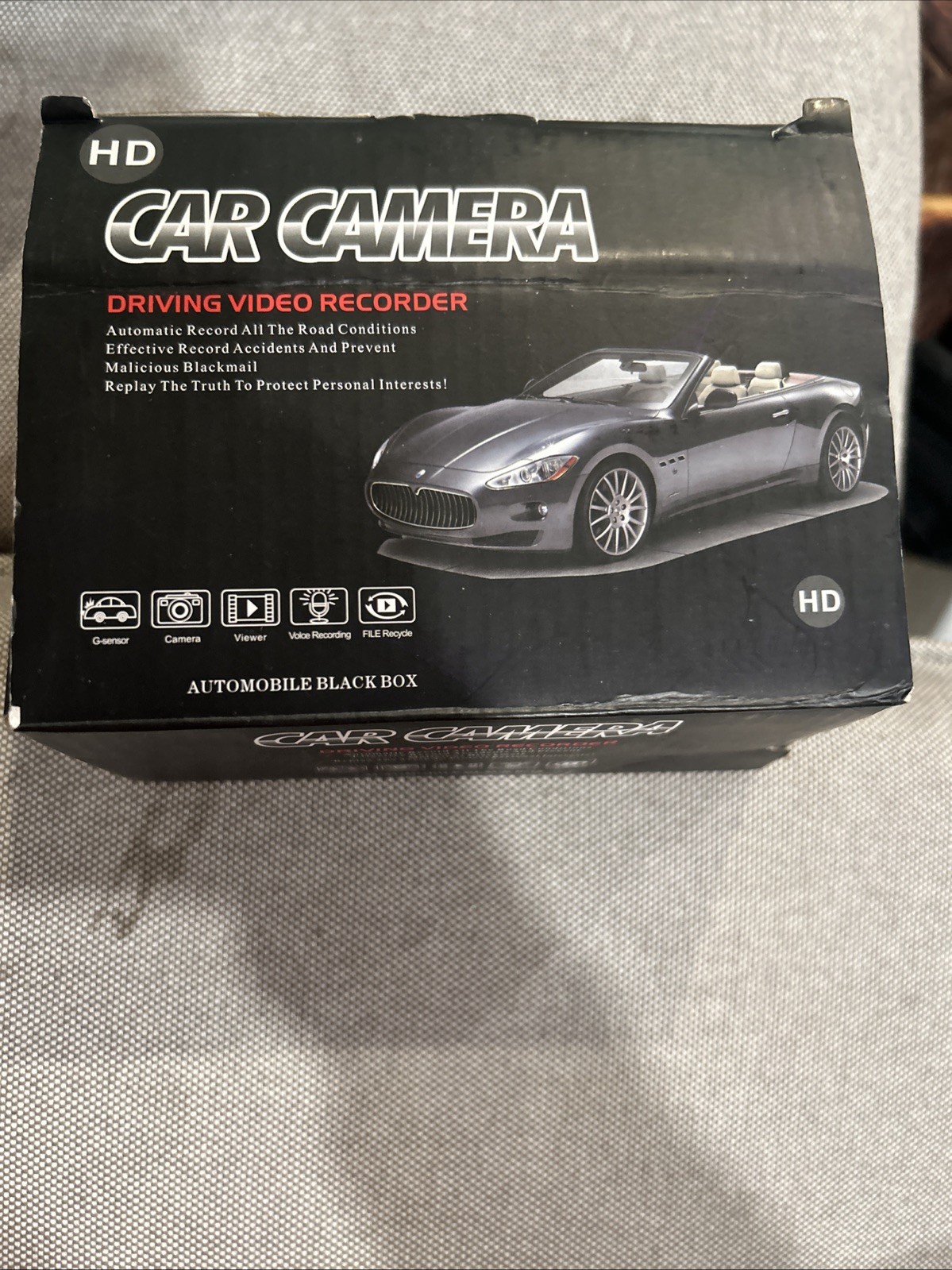 Dash Cam Front with 32G SD Card, BOOGIIO 1080P FHD Car Driving Recorder Ok-831