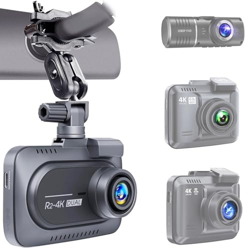 Universal Dash Cam Mount for Rove R2-4K, R2-4K Pro, R2-4K Dual, Redtiger Dash
