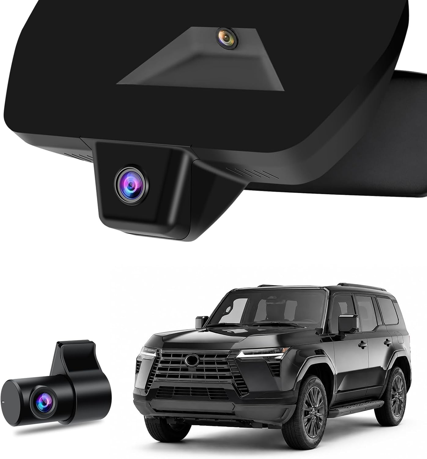 4K+1080P Front & Rear Dash Cam for Lexus GX550 2024–2026 (Gen3/J250) App Control