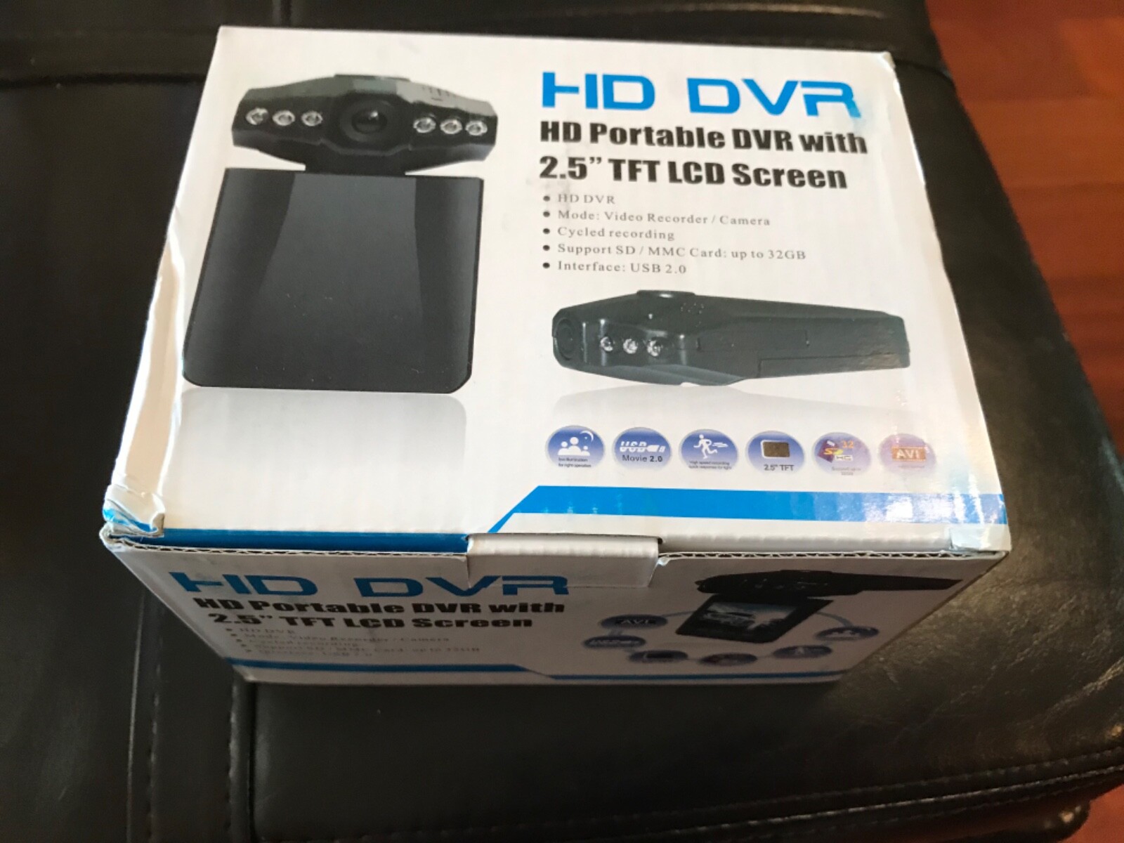 HD Portable DVR with 2.5″ TFT LCD Screen Supports SD/MMC Card up to 32GB
