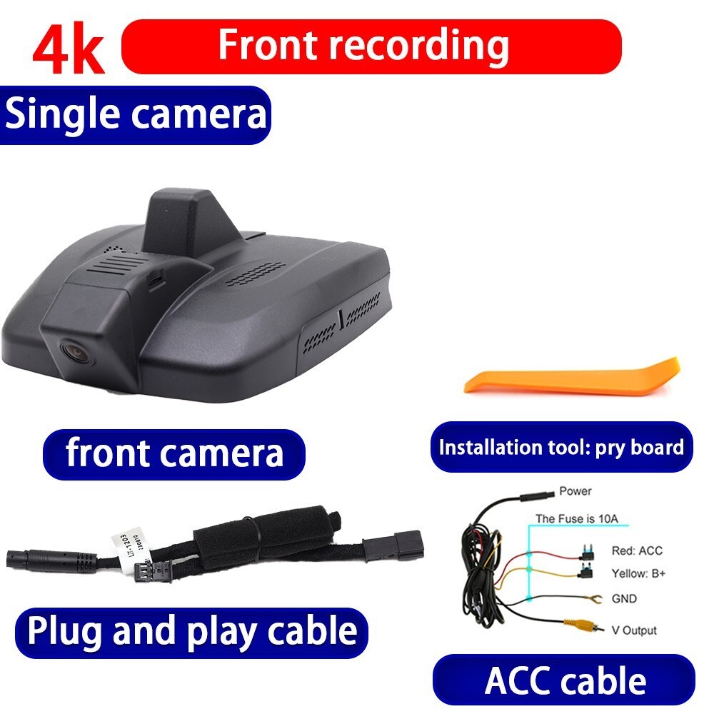 4K UHD 2160P Wifi DVR Dash Cam Camera For Ford Territory Equator Sport 2021-2026