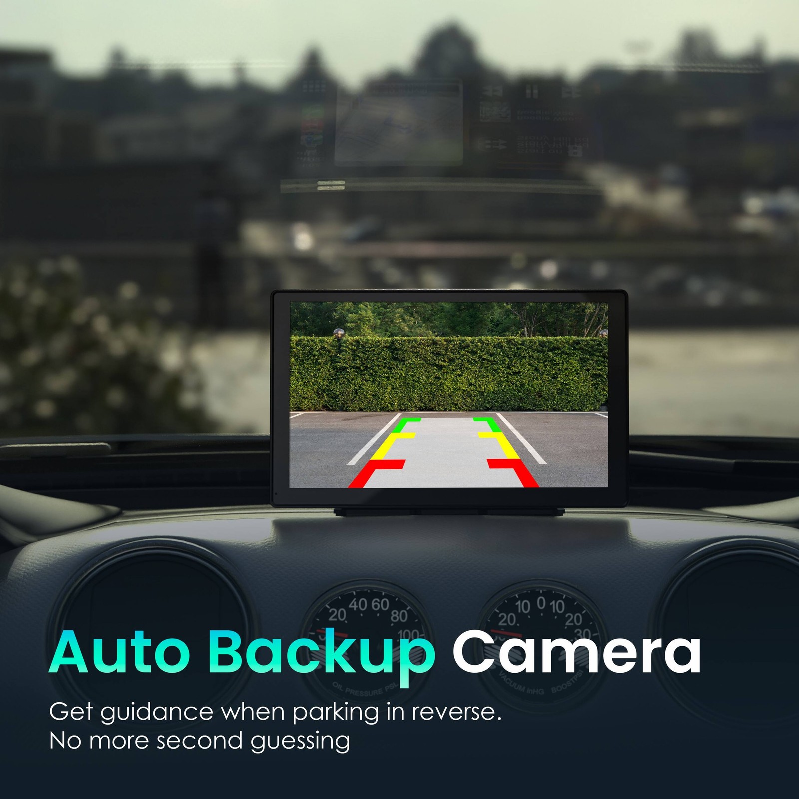 Rexing – 4K+1080p Dash Cam with CarPlay & Android Auto, WiFi, GPS, and Parkin…