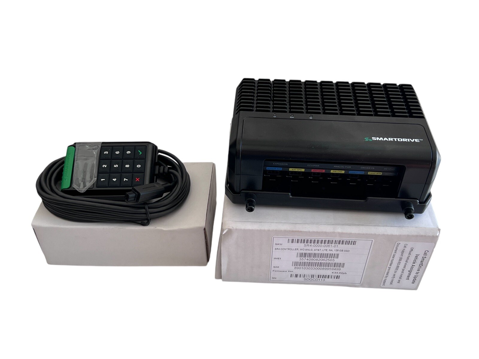 Omnitracs SmartDrive SR4 Smart Recorder With SmarteRecorder 4 Keypad
