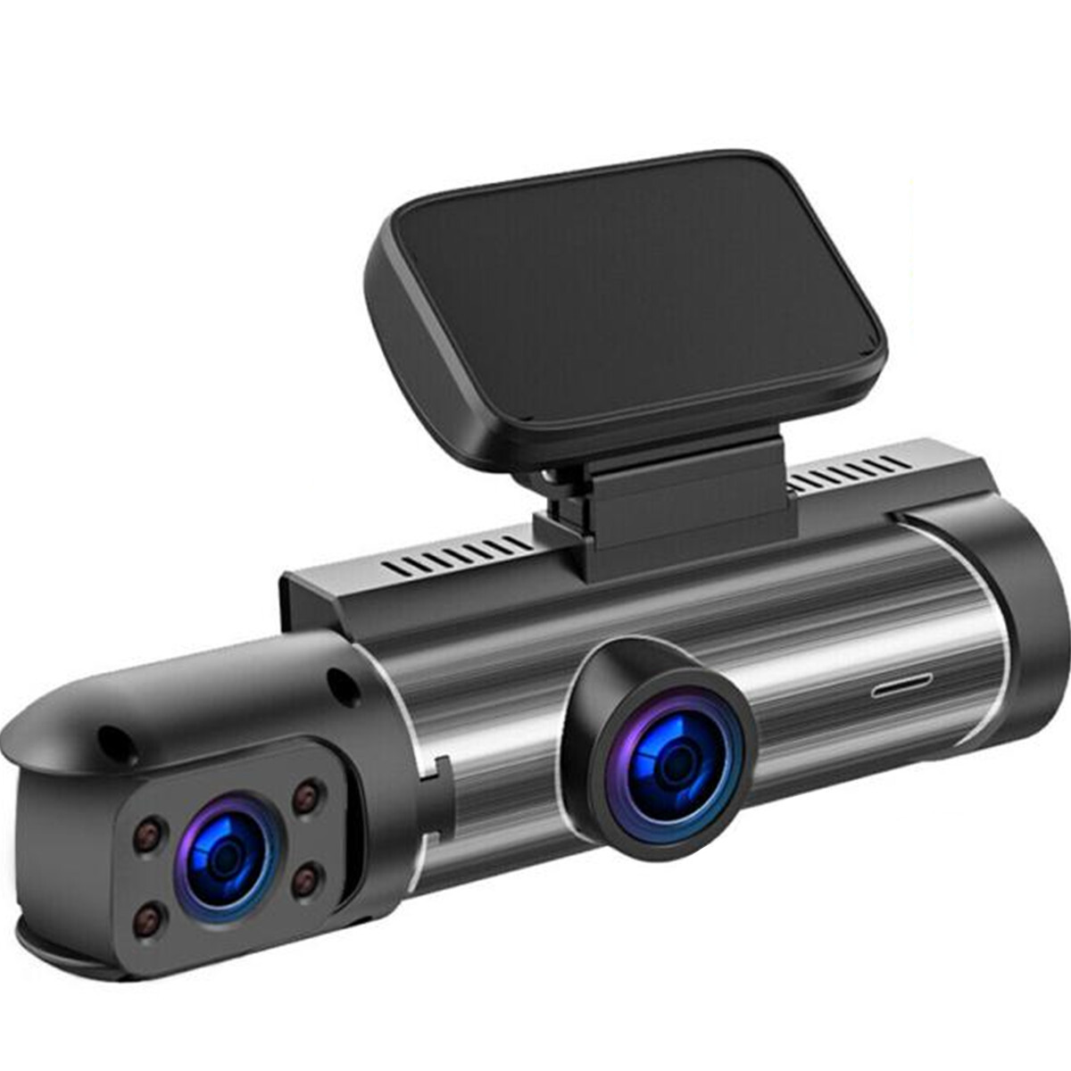 Dual Dash Cam Car DVR Front Inside Video Camera Recorder G-Sensor Night Vision