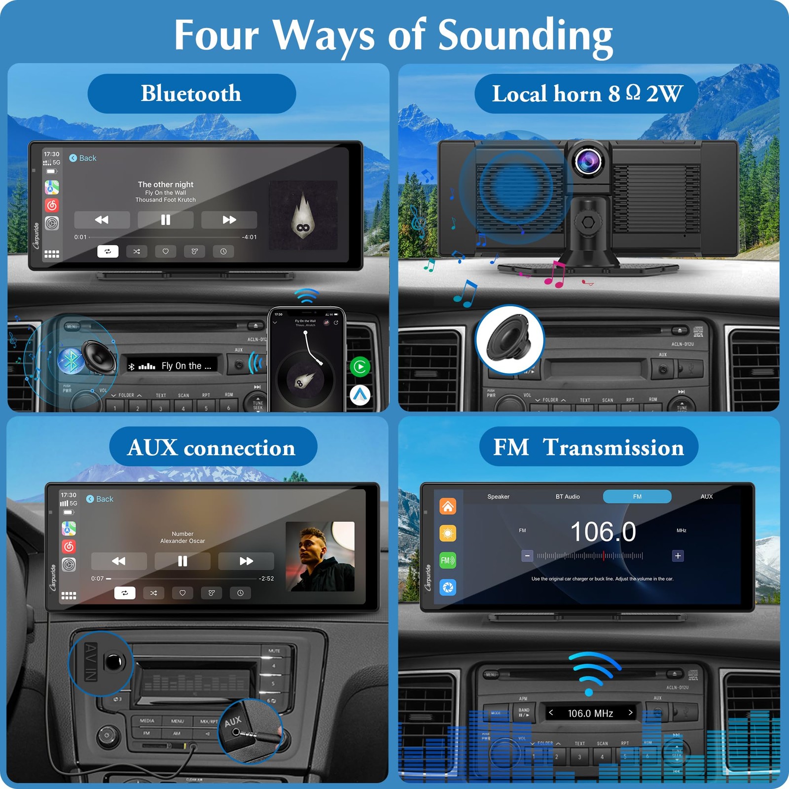 2025 Carpuride W903 Wireless Carplay Android Auto with Dash Cam – 9.3 HD IPS…