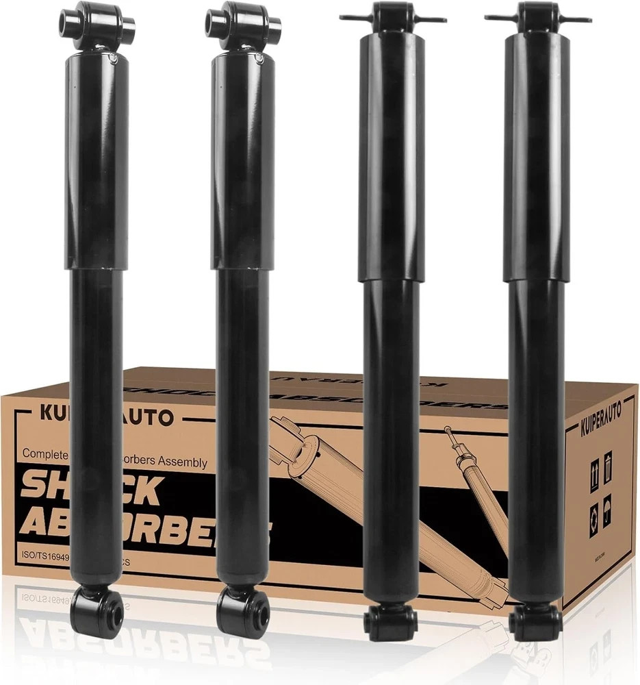 Front and Rear Complete Shock Absorbers Struts Assembly Set 344266 344263