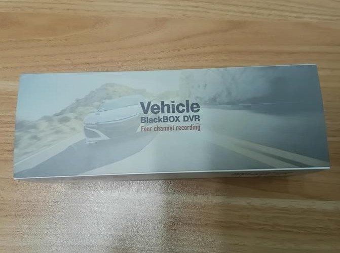 Vehicle BlackBox DVR Four Channel Recording w/ Built In Microphone & Speakers