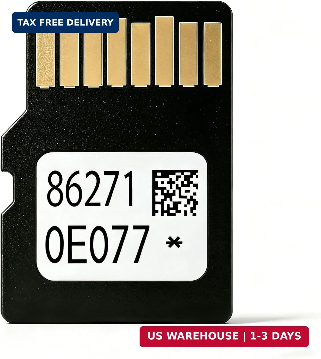 2026 Navigation SD Card 86271-0E077 – Plug & Play GPS Map Update for Toyota,Taco