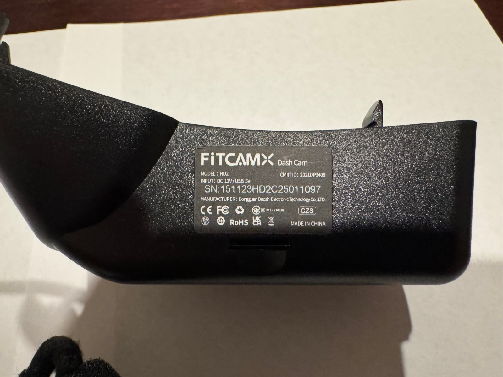 Polestar 2 Fitcamx Dashcam with 64GB storage 2160P 4K Front Camera