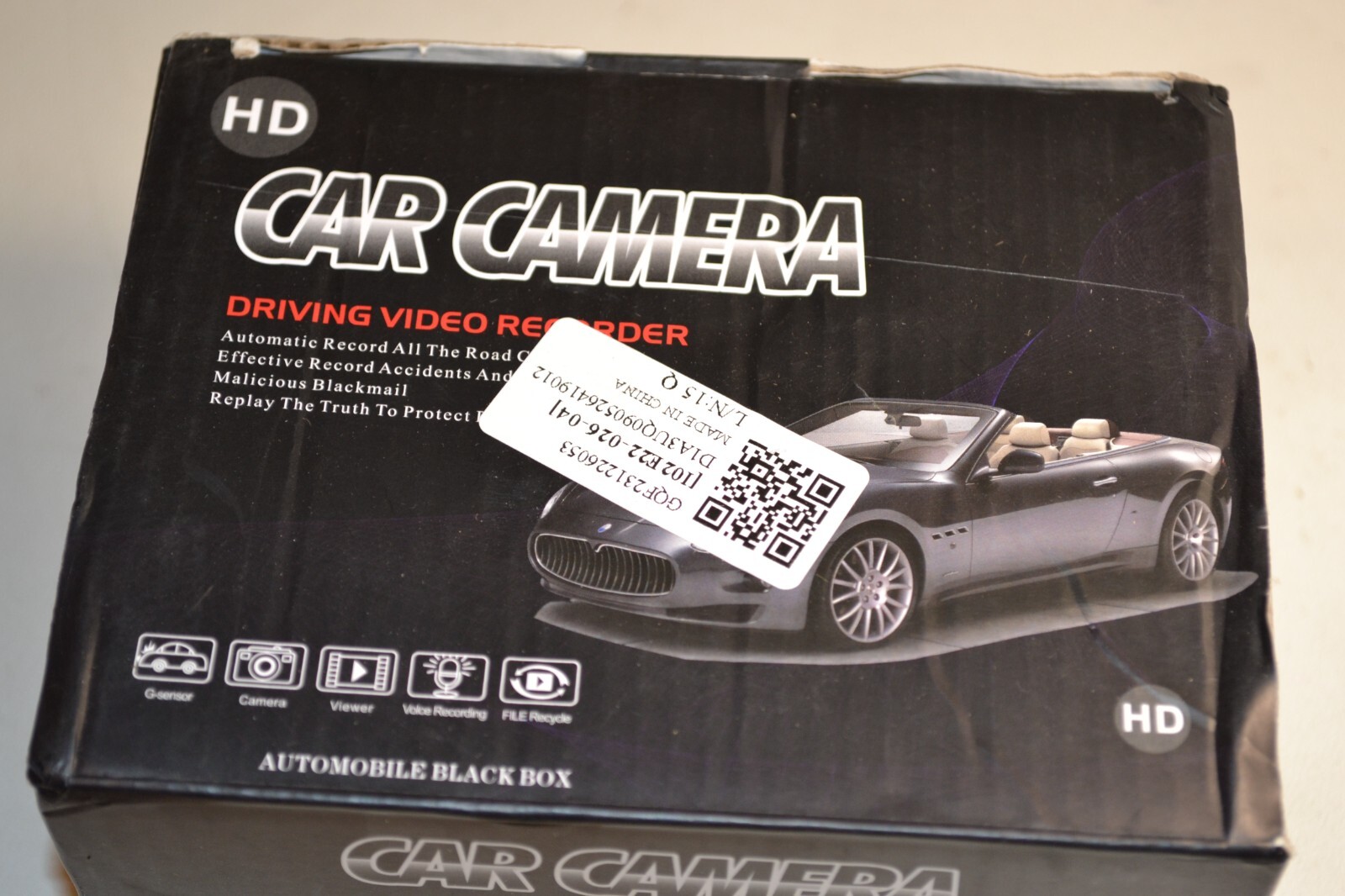 Car Camera HD Driving Video Recorder Vehicle DVR