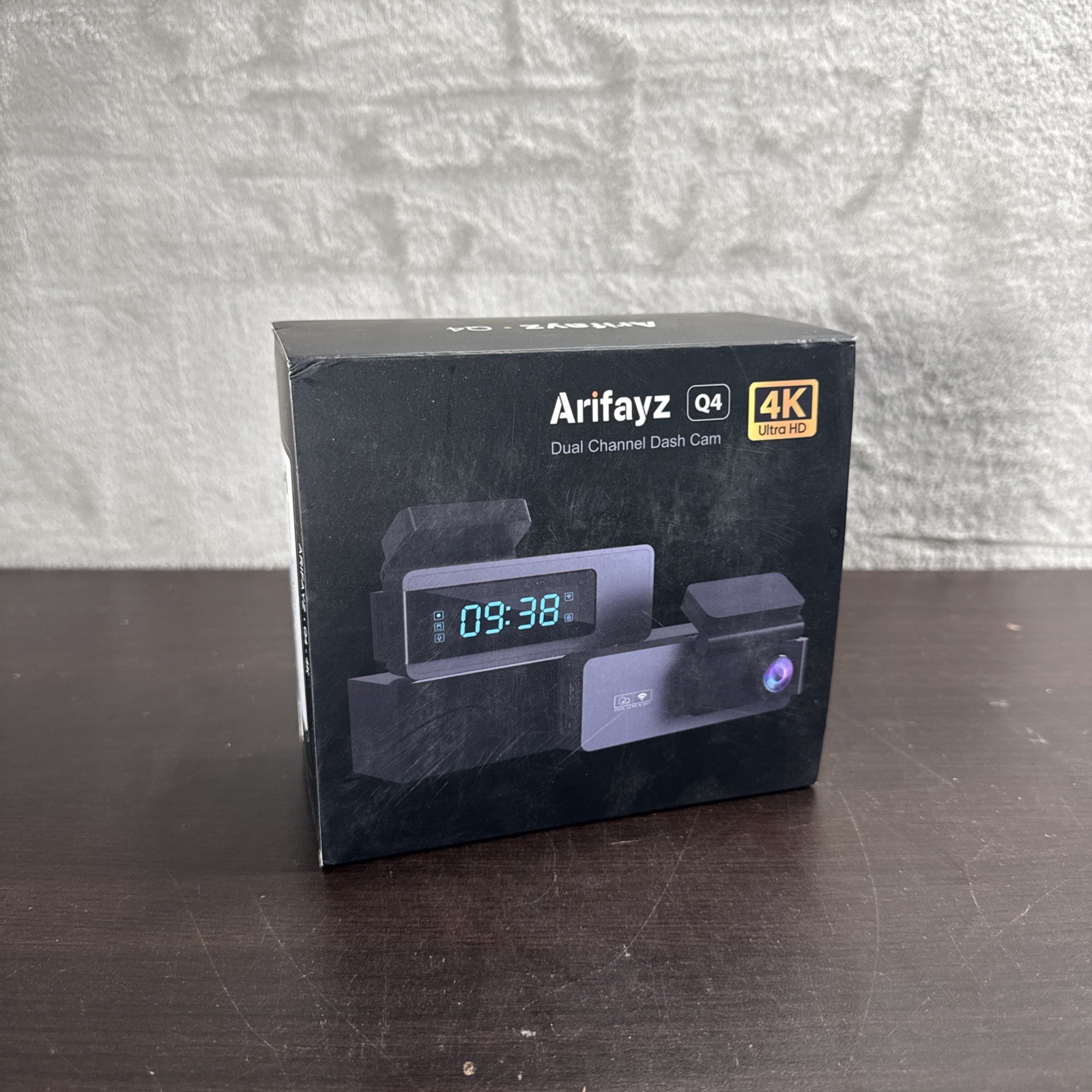 Car front/rear dual camera Arifayz Q4 2K Dual Channel Dash Camera