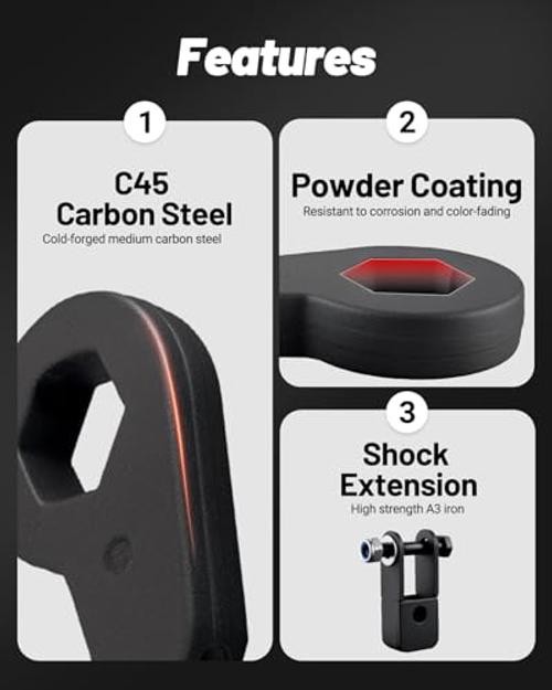 1-3″ Front and 3″ Rear Leveling Lift Kit Compatible With 1999-2007 Chevy