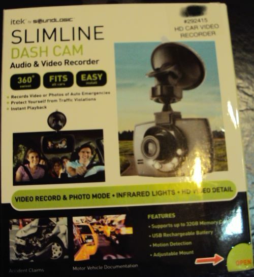 itek by Soundlogic Slimline Dash Cam