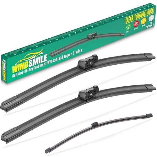 24″ 20″ 15″ Windshield Wiper Blades Replacement for 2018-2025 Audi Q5 SQ5 /