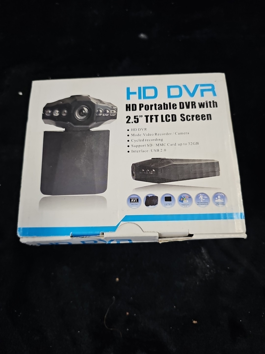 HD DVR HD Portable DVR With 2.5″ TFT LCD Screen