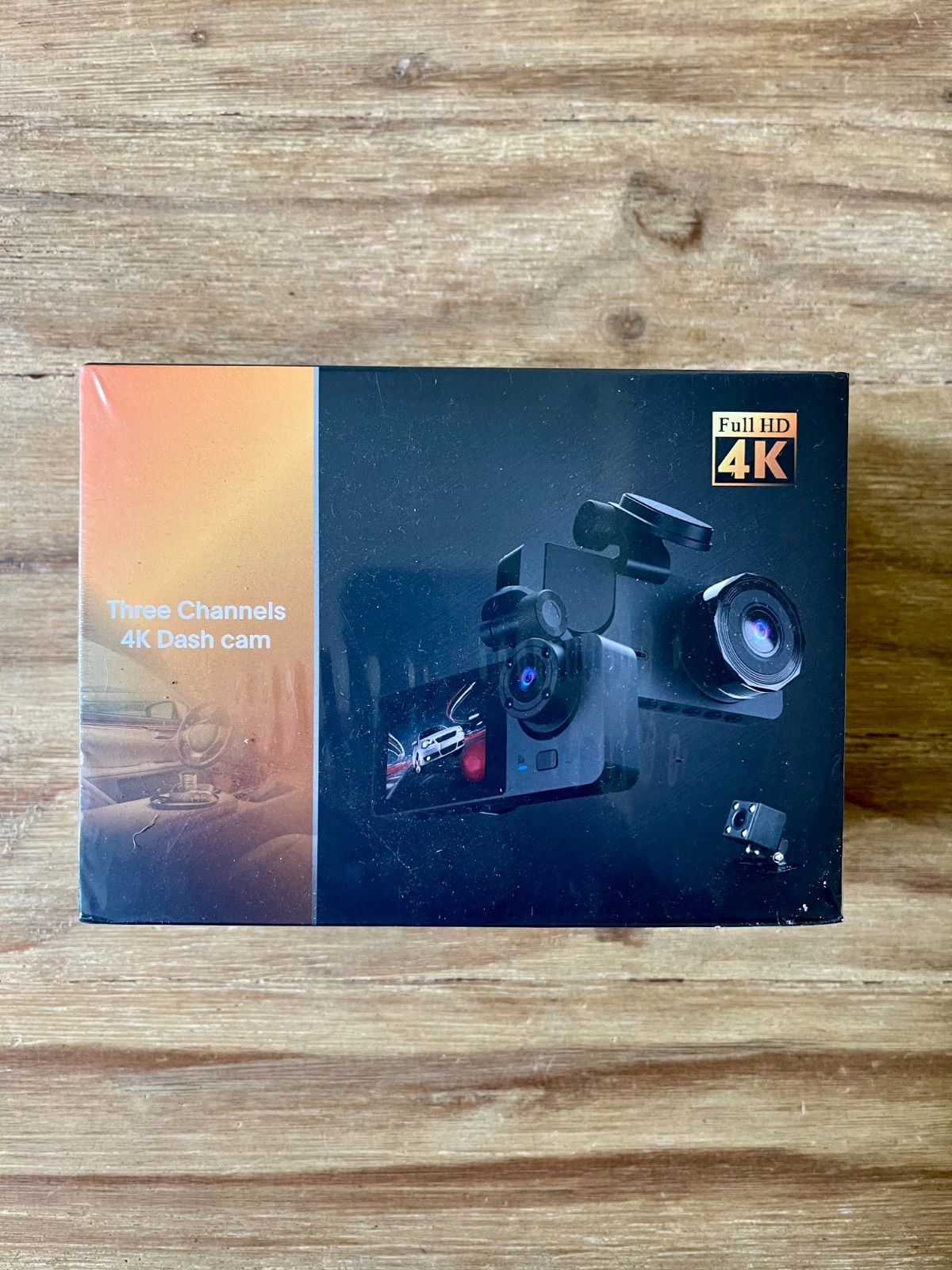 Three Channels 4k Dash Cam
