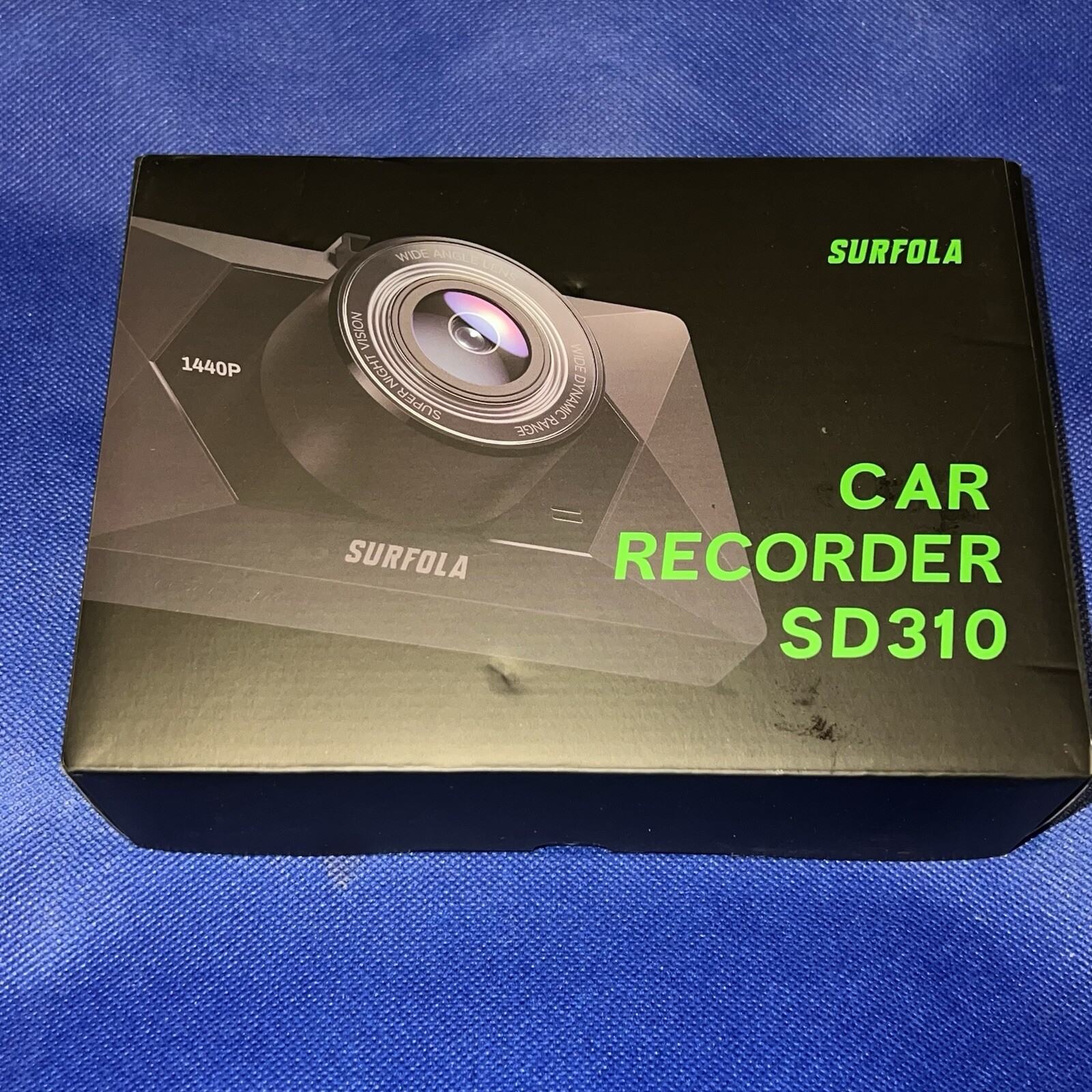 Mini Dash Cam Front And Rear 2K Dual, 3” IPS Screen Accident Record, WDR, Park