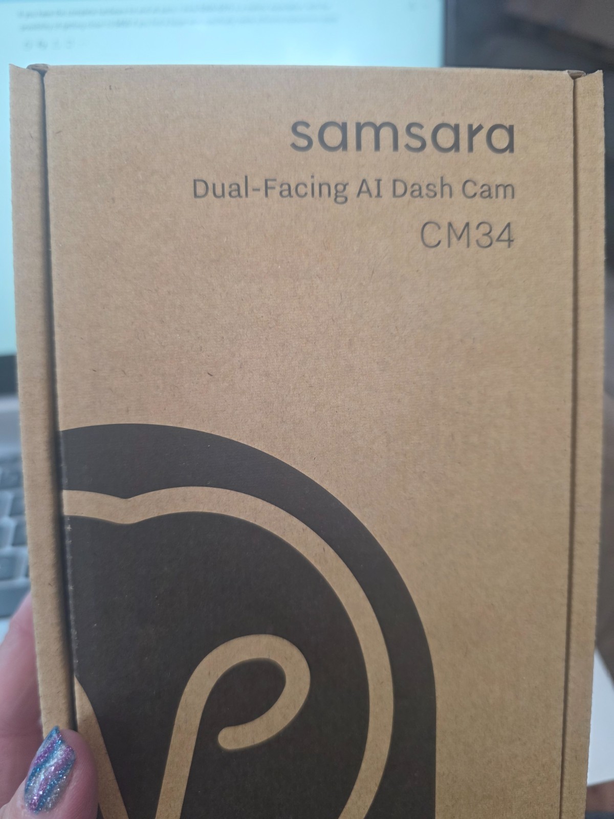 Samsara CM34 Dual Facing AI Dash Cam 1080p Fleet Camera NEW