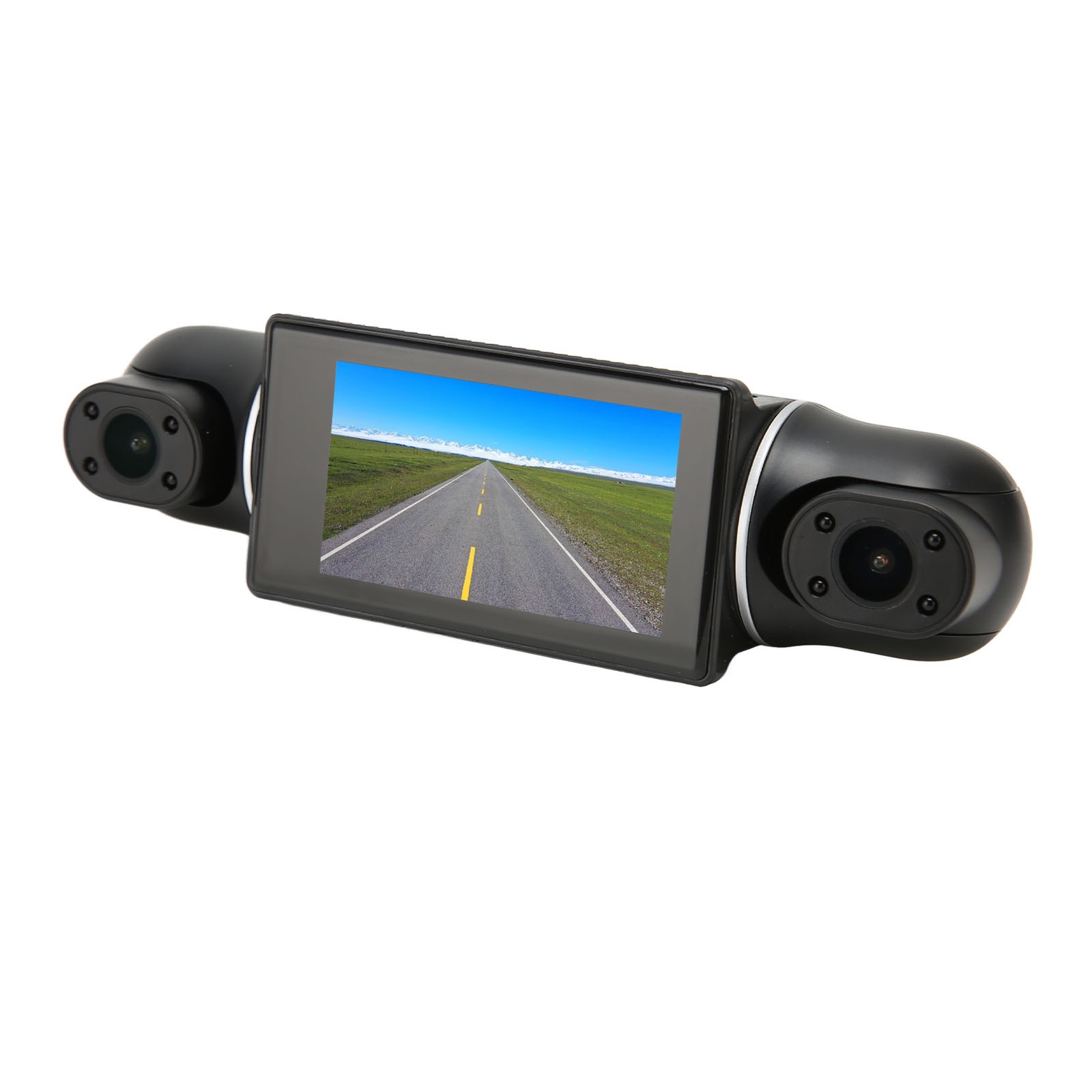 4 Channel Camera 3 Inch Display HD 1080P IR Night 360 Degrees Panoramic