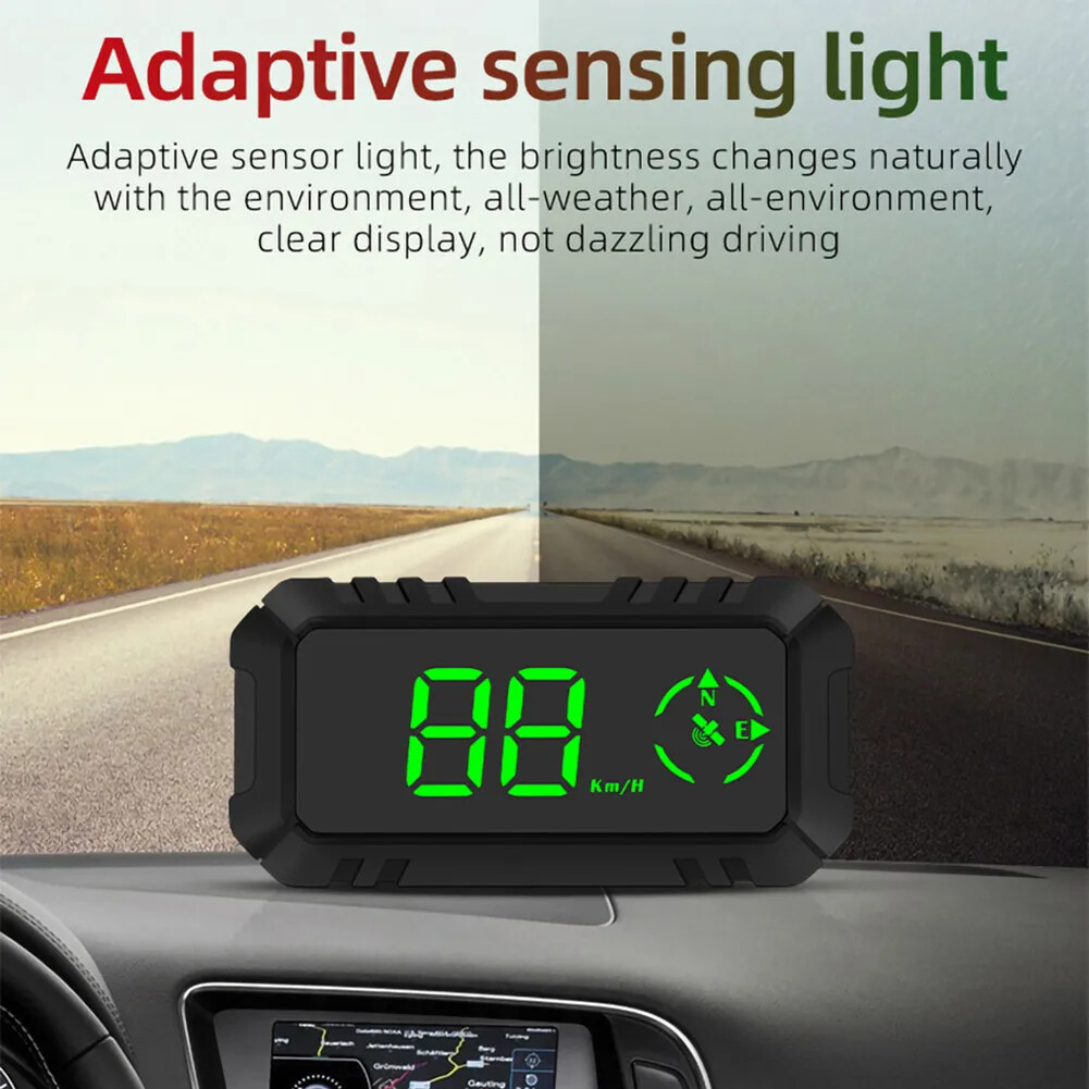 G7 GPS Head Up Display HUD Digital Speed Warning Alarm Universal Car Accessories