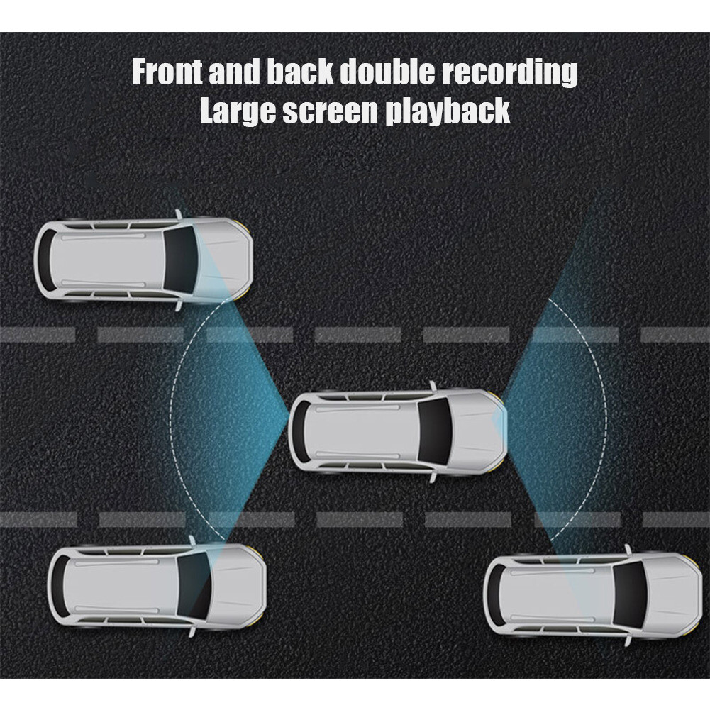 2.4” Full HD 1080P Dash Cam Car DVR Front or Rear Camera Night Vision G-sensor