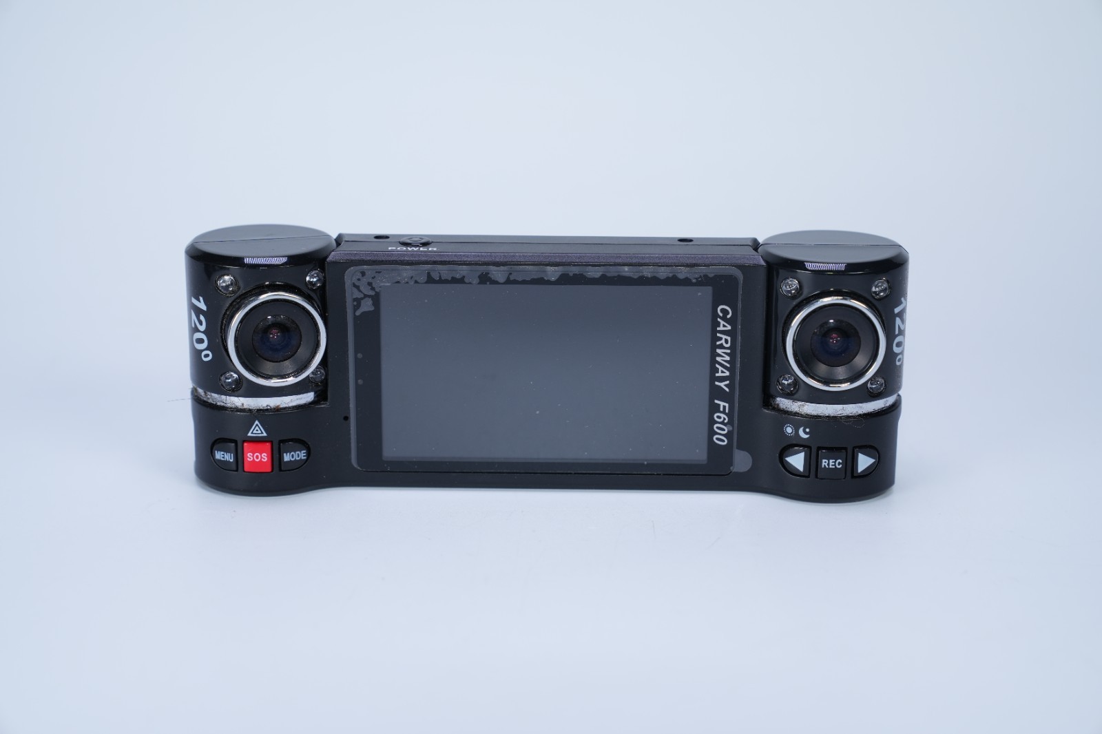2.7″ Carway F600 LCD Dual Dashcam Rotated Lens Vehicle Video Recorder